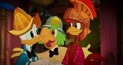 -What do I...
-José: My friends, - Legend of the Three Caballeros