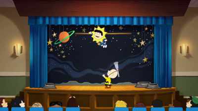 What do I spy up in the sky? - Snoopy in Space