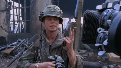 What do I think about America's involvement in the warWell I think we should win - Full Metal Jacket