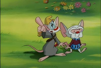 What do you make of that, Brain? - Animaniacs