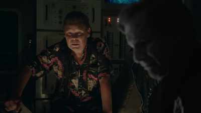 - What do you mean?
- Hanging on. - Red Dwarf: The Promised Land