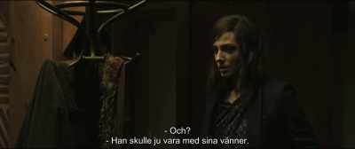 - What do you mean?
- He should be with his friends. - The Invisible Guest