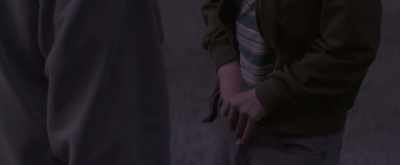 What do you mean?
I still have it down my pants. - Boundaries