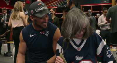 What do you mean?
I'm sure they say that to you - 80 for Brady