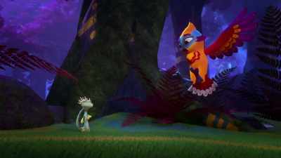 What do you mean, she's fine?
This campground is dark and spooky. - Spirit Rangers