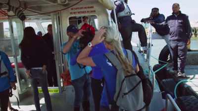 What we do on every trip
is have a qualified biologist - Why on Earth