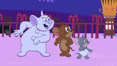 What do you say
we let those jokers know - Tom and Jerry Snowman's Land