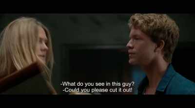 - What do you see in this guy?
- Could you please out it out! - Lake of Death