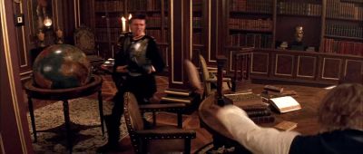 He just pulled a fancy dragon key out of his desk. - Shanghai Knights
