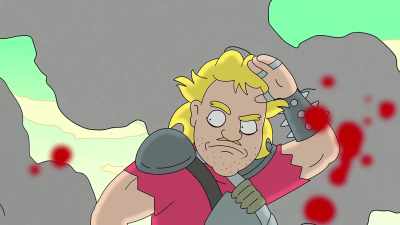 What do you think, Angelica?
Think you can hack it on one leg - Doomlands