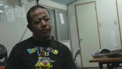 - What do you think every time
a wrestler comes up to you - The Wrestlers
