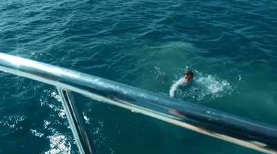 - What do you think I...
- Ah-ha! I don't think so, pal. - Harpoon