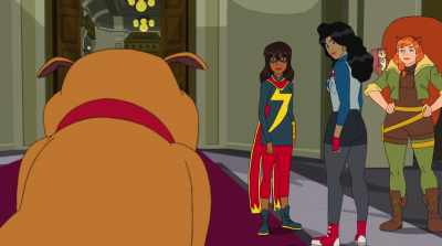 What do you think, mushface, - Marvel Rising: Playing with Fire