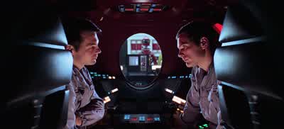 What do you thinkI'm not sure What do you think I've got a bad feeling about himYou do Yeah DefinitelyDon't youI don't know I think soHe's right about the 9000 series having a perfect operational recordThey doUnfortunately that sounds a little like famous - 2001: A Space Odyssey
