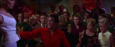 What do you think you're doing?
Let's get out of here. - Girl Happy