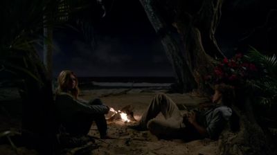 What do you think's
out there? In the woods. - Blue Lagoon: The Awakening