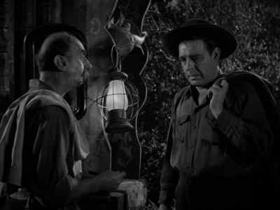 What do you want here? - Frankenstein Meets the Wolf Man