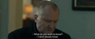 - What do you want to know?
- I don't bloody know. - The Marco Effect