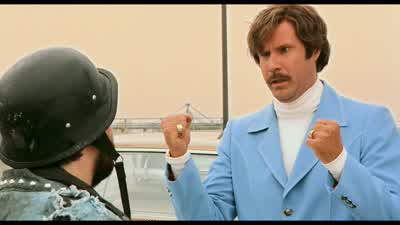 You destroyed the only thing I loveAll right There it is What do you love - Anchorman: The Legend of Ron Burgundy