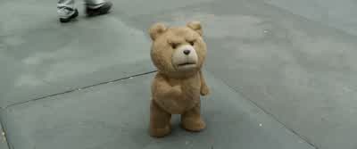 What do you say there, happy face? - Ted 2
