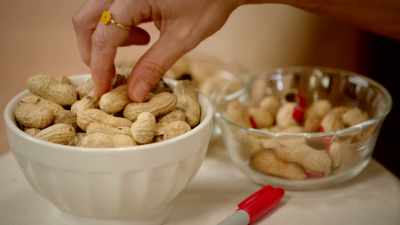 What you do is you take
a ballpark peanut -- - At Home with Amy Sedaris