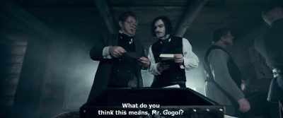 What do you
think this means, Mr. Gogol? - Gogol. Viy