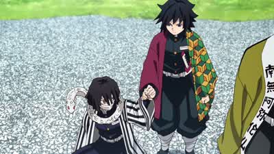 What do you think you're doing, Tomioka? - Demon Slayer: Kimetsu no Yaiba