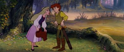 What does a girl know about swords - The Black Cauldron