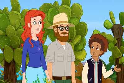 -What does that mean?
-Follow Carlos and Wanda's arrows. - The Magic School Bus Rides Again