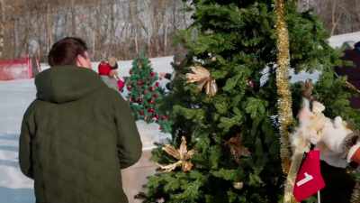 What does she see in this guy anyway He's such a dork - Coupled Up for Christmas