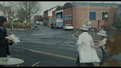What you doing? Oi! Get off him!
Get off him! Oi! - Small Axe