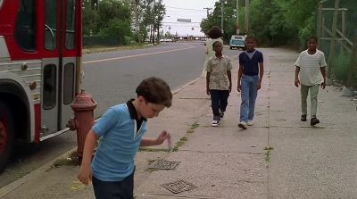 What you doing?
Where you spitting? - The Sopranos