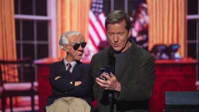 - What?
- Don't read - Jeff Dunham: Me The People