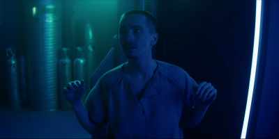 - What?
[door whirs] - Moonhaven