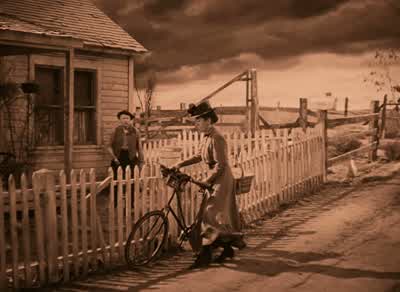 Mr Gale Howdy Miss GulchI want to see you and your wife about DorothyWhat has Dorothy done What's she doneI'm all but lame from the bite on my legYou mean she bit you No her dogOh she bit her dog eh - The Wizard of Oz