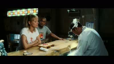 What d'ya wantI beg your pardonUh drinkOh yesA bottle of warm sake pleaseWarm sakeVery goodOne warm sakeSake In the middle of the dayDay night afternoon Who gives a damn Get the sakeHow come I always have to get the sakeYou listen wellFor thirty years you - Kill Bill: Vol  1