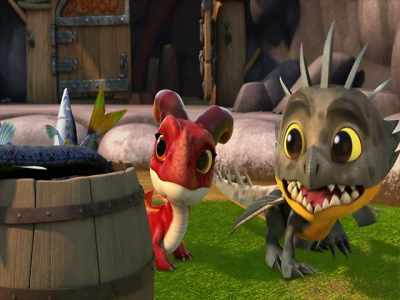 - What else is yellow?
- Yellow-tailed pike. - Dragons: Rescue Riders