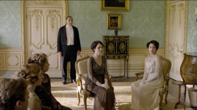 What ever is
holding Sybil up? - Downton Abbey