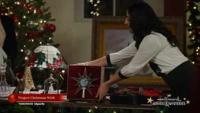 What everyone's been
eagerly awaiting for today. - Swept Up by Christmas