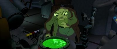 What exactly are we looking for This ship's gonna help us save mankind - Titan A E