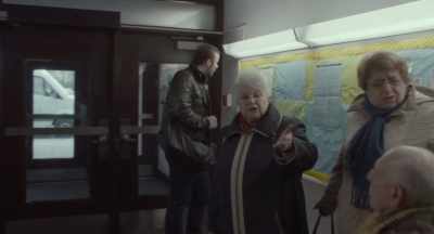 - What floor?
- [old man speaks Russian] - Give Me Liberty