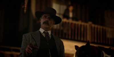 What form then do you figure
your rebuke will take, - Deadwood: The Movie