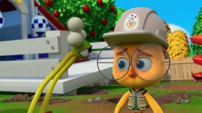 What you found is just an
ordinary rubber dog toy. - The Chicken Squad