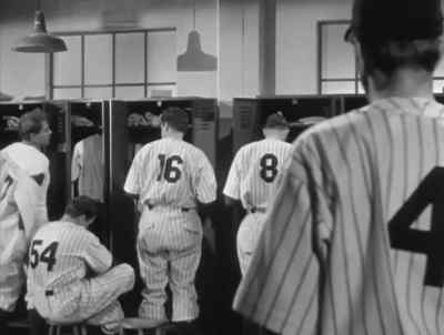 What goes on here? - The Pride of the Yankees