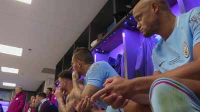What good is it to make it
to the final and not doing - All or Nothing: Manchester City