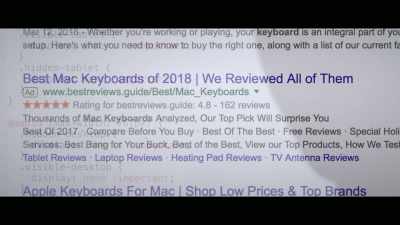 What Google is essentially is a
gigantic compression algorithm, - The Creepy Line