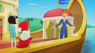What has gotten into
you two? - Curious George: Royal Monkey