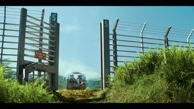 Dude. Off-road. But they told us to go back. I'm just worried you're not getting the full Jurassic W - Jurassic World