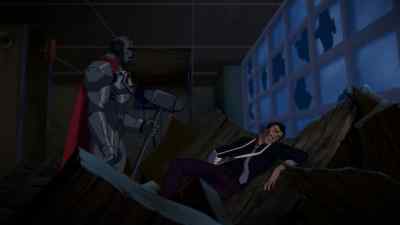 What happened here? - Reign of the Supermen