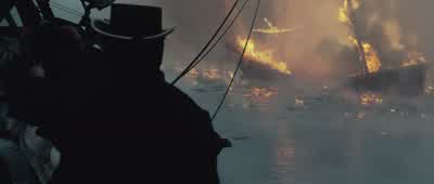 What happened here? - Pirates of the Caribbean: The Curse of the Black Pearl